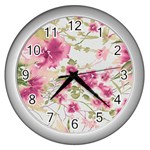 fl_cl_056a Wall Clock (Silver)