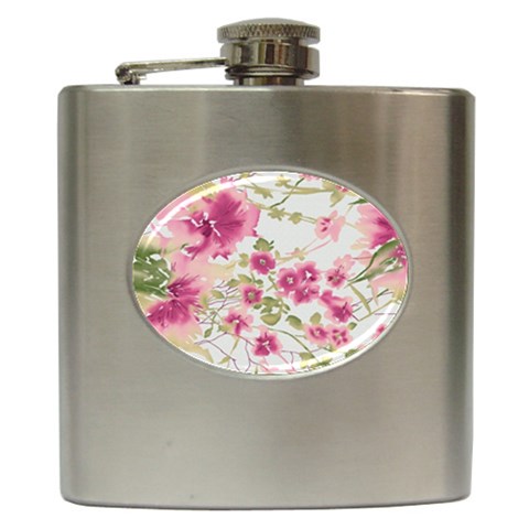 fl_cl_056a Hip Flask (6 oz) from ArtsNow.com Front