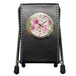 fl_cl_056a Pen Holder Desk Clock