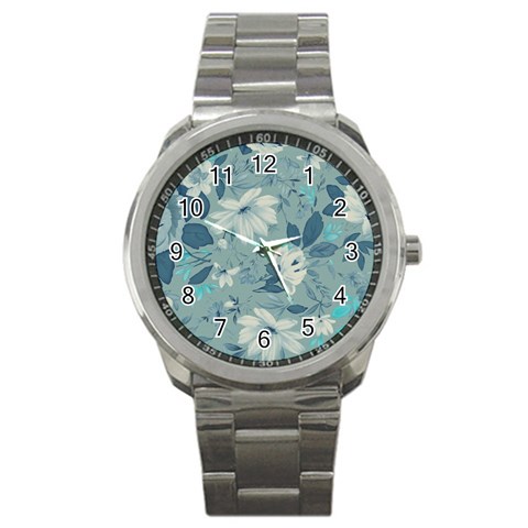 fl_cl_058a Sport Metal Watch from ArtsNow.com Front