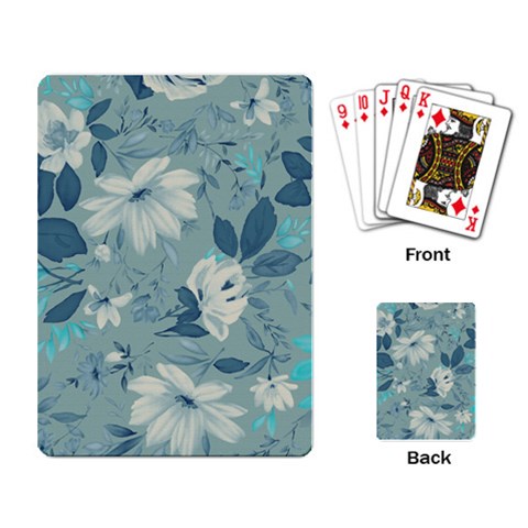 fl_cl_058a Playing Cards Single Design from ArtsNow.com Back