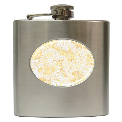 fl_cl_064a Hip Flask (6 oz) from ArtsNow.com Front