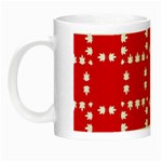 canadian maple leaves  Night Luminous Mug