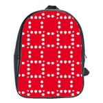 canadian maple leaves  School Bag (Large)