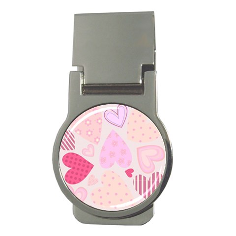 love05_bg3 Money Clip (Round) from ArtsNow.com Front