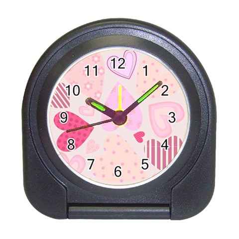 love05_bg3 Travel Alarm Clock from ArtsNow.com Front