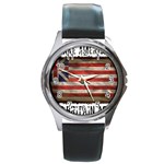 make america great britain again Round Metal Watch