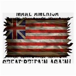 make america great britain again Large Glasses Cloth