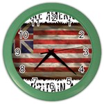 make america great britain again Color Wall Clock