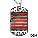 make america great britain again Dog Tag USB Flash (One Side)