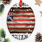 make america great britain again Ornament (Oval Filigree)