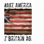 make america great britain again Small Garden Flag (Two Sides)