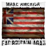 make america great britain again Large Cushion Case (One Side)