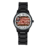 make america great britain again Stainless Steel Round Watch