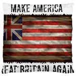 make america great britain again Large Flano Cushion Case (One Side)