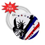 Statue of Liberty 2.25  Button (10 pack)