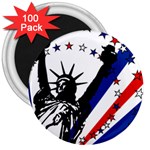 Statue of Liberty 3  Magnet (100 pack)