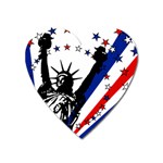 Statue of Liberty Magnet (Heart)