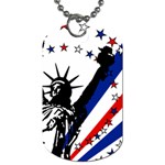 Statue of Liberty Dog Tag (One Side)