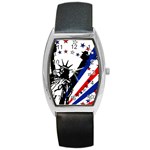 Statue of Liberty Barrel Style Metal Watch