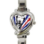 Statue of Liberty Heart Italian Charm Watch