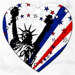 Statue of Liberty Jigsaw Puzzle (Heart)