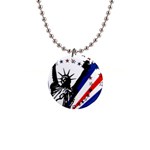 Statue of Liberty 1  Button Necklace