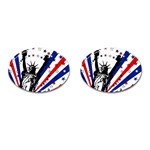 Statue of Liberty Cufflinks (Oval)