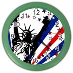 Statue of Liberty Color Wall Clock