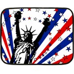 Statue of Liberty Fleece Blanket (Mini)