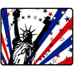 Statue of Liberty Fleece Blanket (Medium)