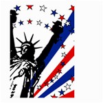 Statue of Liberty Small Garden Flag (Two Sides)