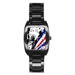 Statue of Liberty Stainless Steel Barrel Watch