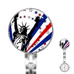 Statue of Liberty Stainless Steel Nurses Watch