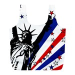 Statue of Liberty Full Print Recycle Bag (L)