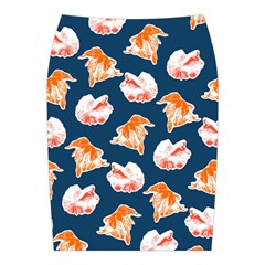 Betta Fish Midi Wrap Pencil Skirt from ArtsNow.com Back