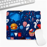 Usa 4th July America Independence Day Large Mousepad