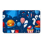 Usa 4th July America Independence Day Magnet (Rectangular)