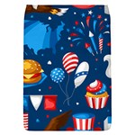 Usa 4th July America Independence Day Removable Flap Cover (S)