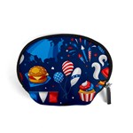 Usa 4th July America Independence Day Accessory Pouch (Small)