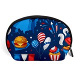 Usa 4th July America Independence Day Accessory Pouch (Large)