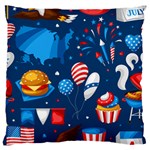 Usa 4th July America Independence Day Standard Flano Cushion Case (One Side)