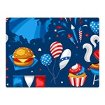 Usa 4th July America Independence Day Double Sided Flano Blanket (Mini)