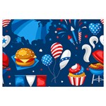 Usa 4th July America Independence Day Samsung Galaxy Note 4 Case (Black)