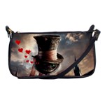 cat alice in_wonderland Shoulder Clutch Bag