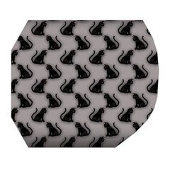 Black Cats On Gray Belt Pouch Bag (Large) from ArtsNow.com Tape