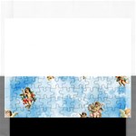 clouds angel cherubs  Jigsaw Puzzle (Rectangular)