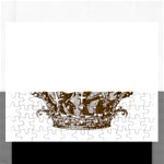 Crown001_brown Jigsaw Puzzle (Rectangular)