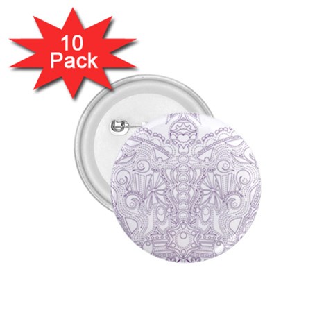 Crown008_purple 1.75  Button (10 pack)  from ArtsNow.com Front