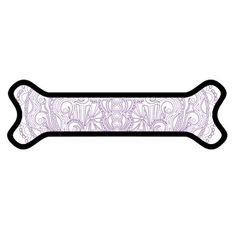 Crown008_purple Magnet (Dog Bone) from ArtsNow.com Front